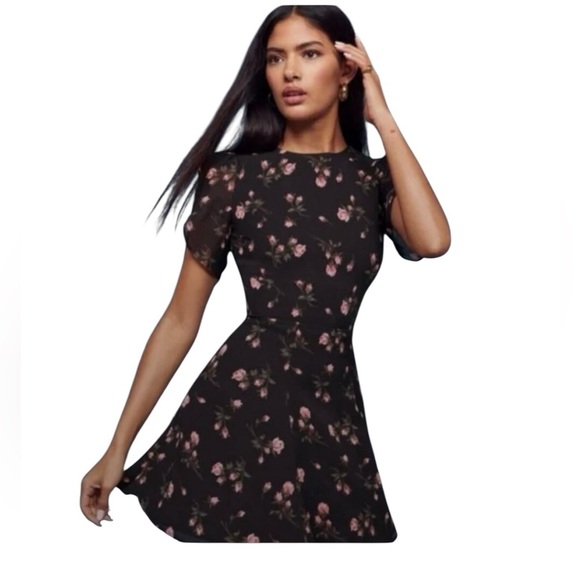 Reformation Violette Dress – Romy Floral Print - Picture 4 of 8